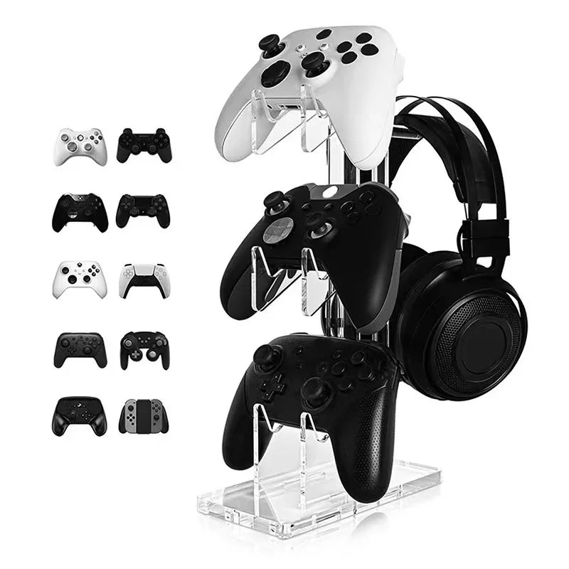Universal Three-Layer Headset Stand