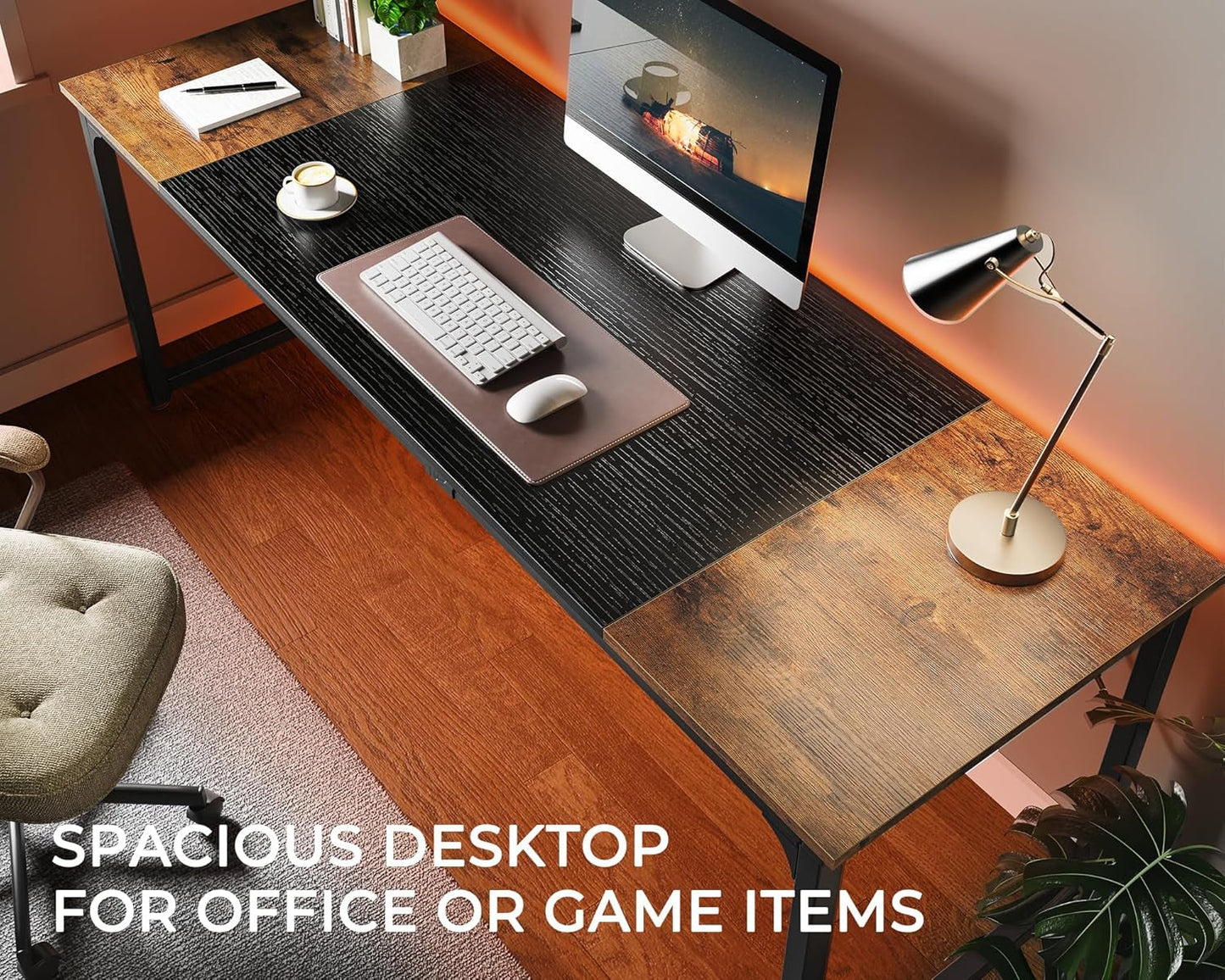 80" Office & Gaming Desk