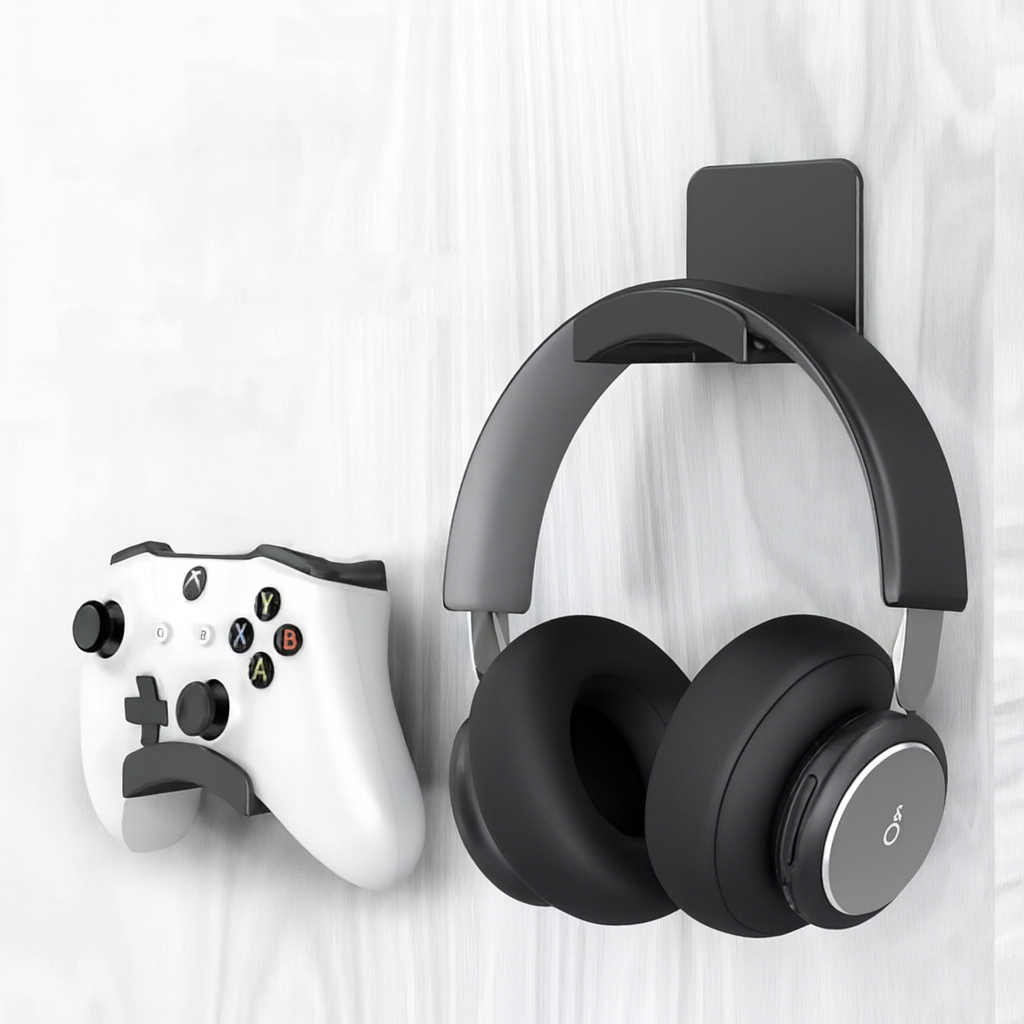 Adhesive Headphone Wall Mount