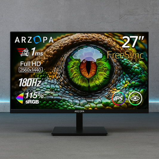 ARZOPA 27" 2K 180Hz Gaming Monitor