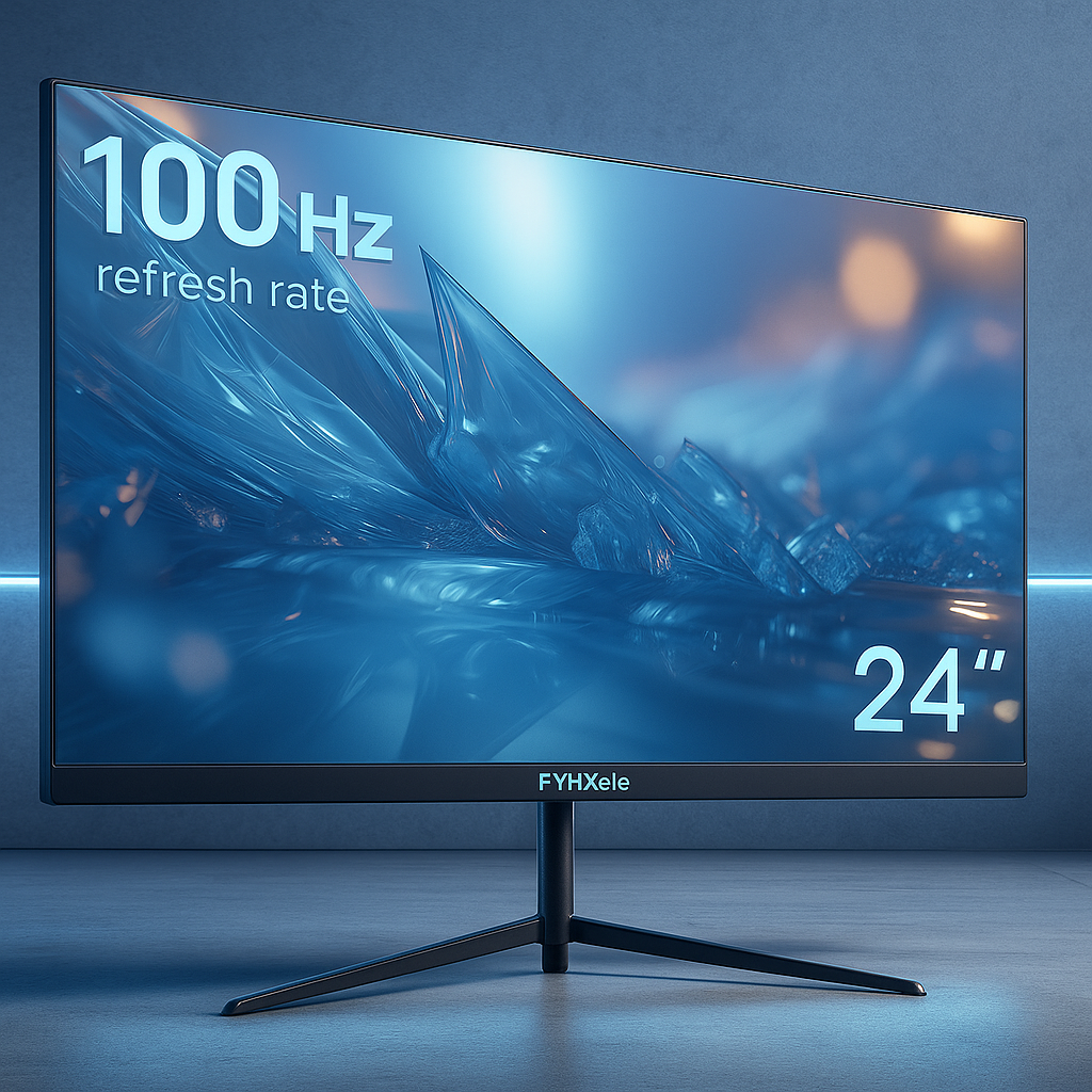 FYHXele 24" 100Hz 1080p LCD Gaming Monitor