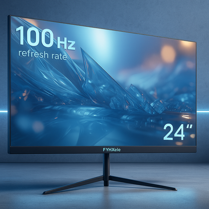 FYHXele 24" 100Hz 1080p LCD Gaming Monitor
