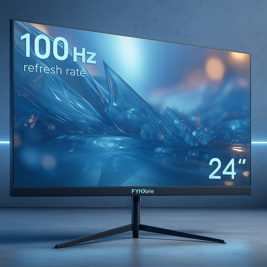 FYHXele 24" 100Hz 1080p LCD Gaming Monitor