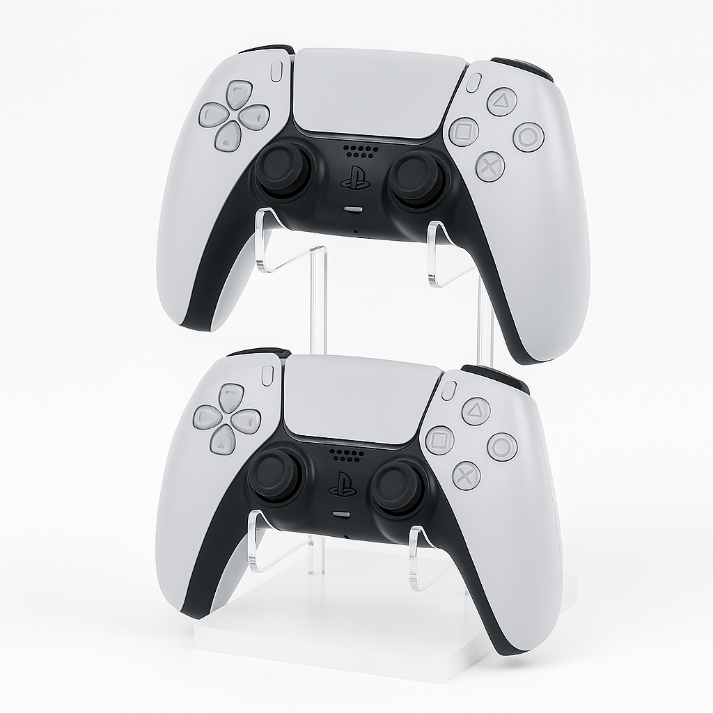 Dual-Layer Game Controller Stand
