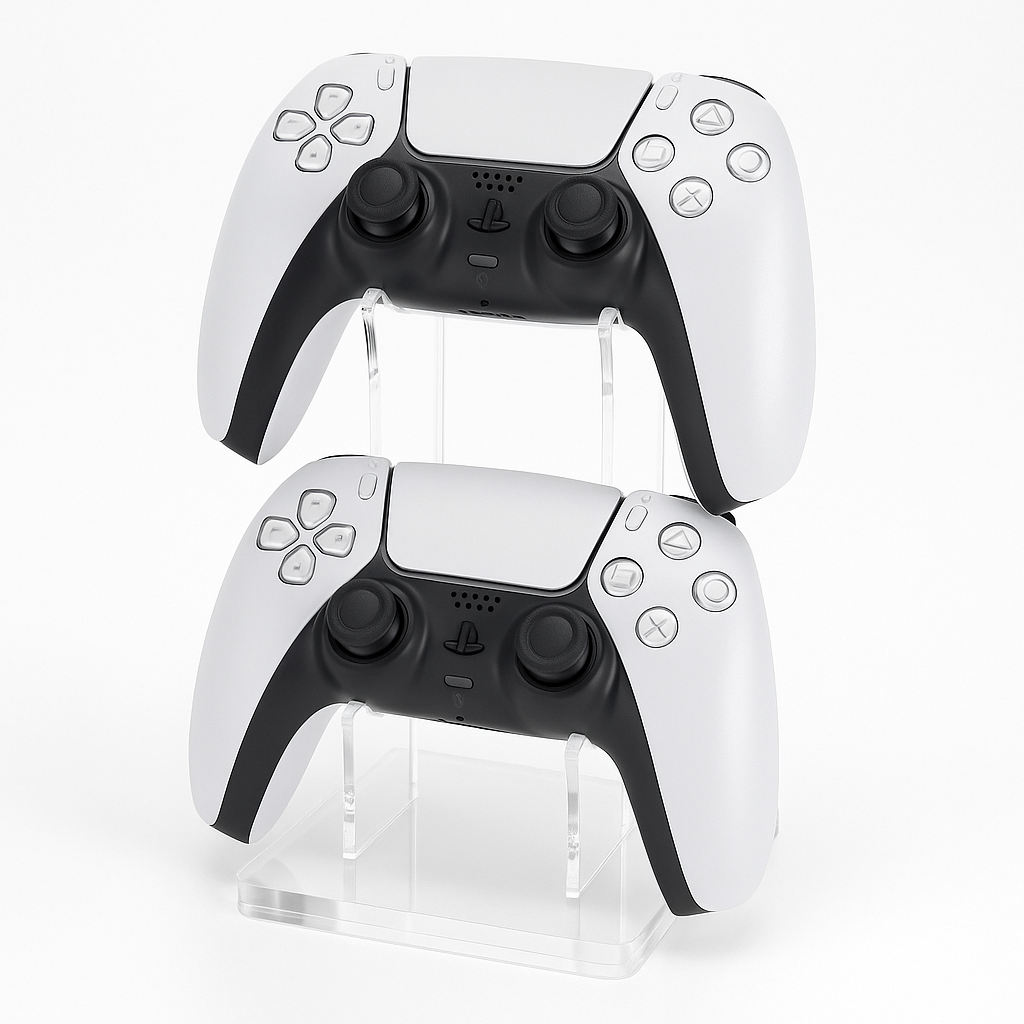 Dual-Layer Game Controller Stand