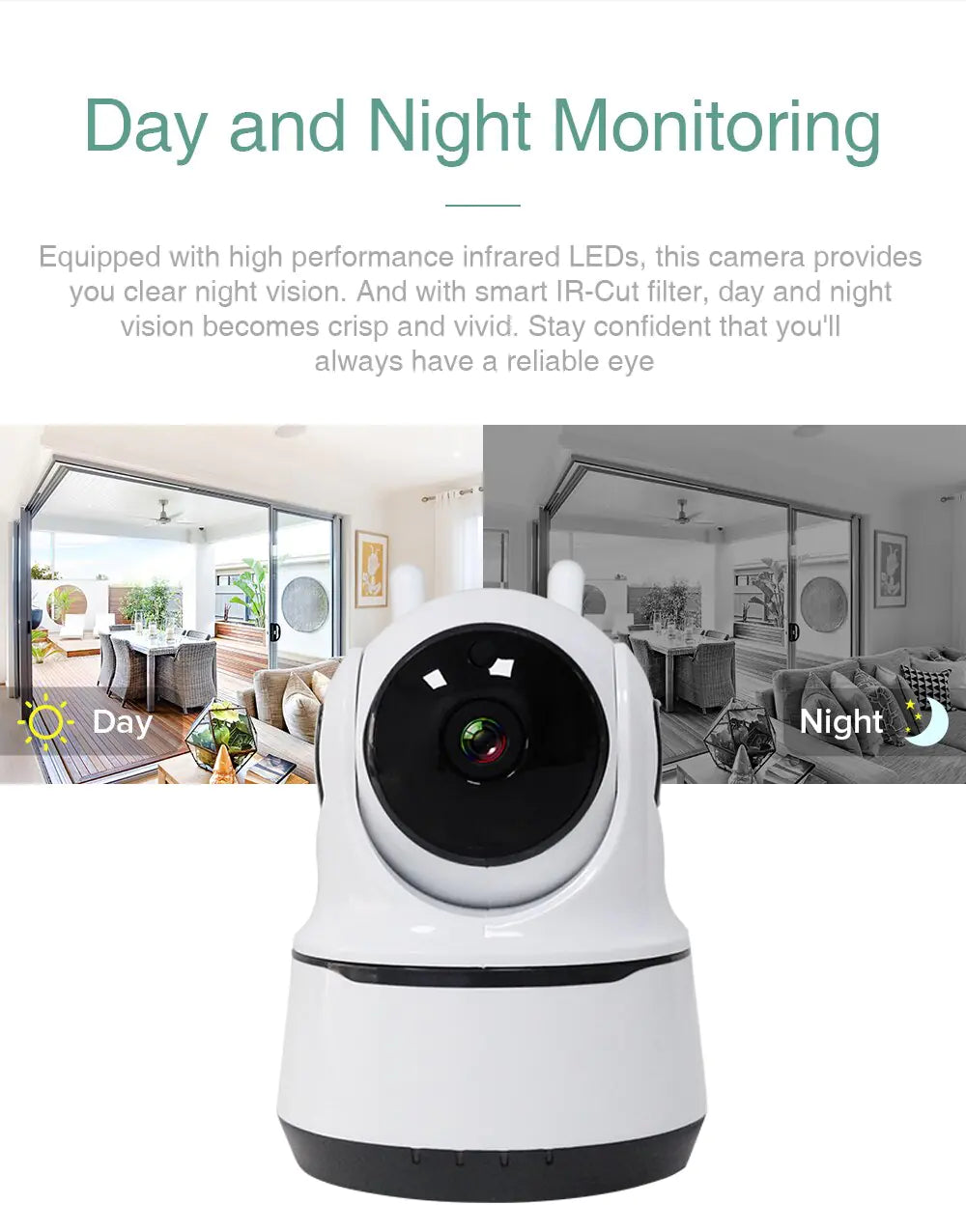 1080P Wireless Security Camera with Night Vision