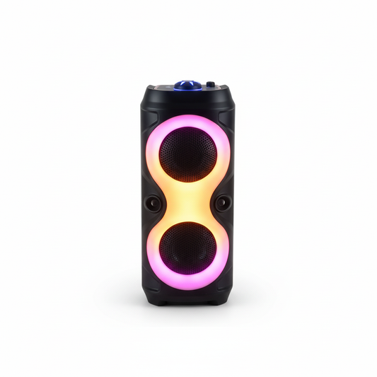 Caixa de Som Bluetooth Altmex AL 3628 - 50W RGB Dinâmico & Deep Bass (TWS)